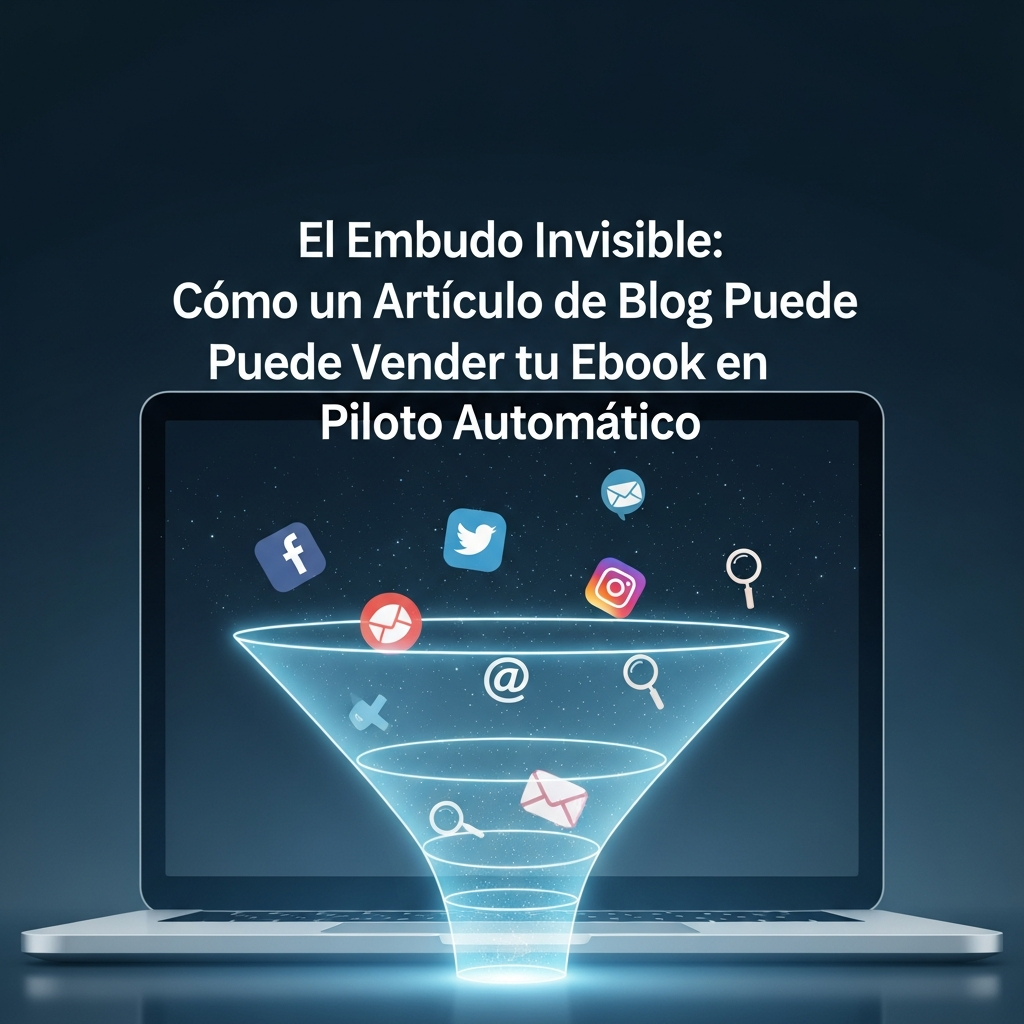 El Embudo Invisible: Cómo un Artículo de Blog Puede Vender tu Ebook en Piloto Automático