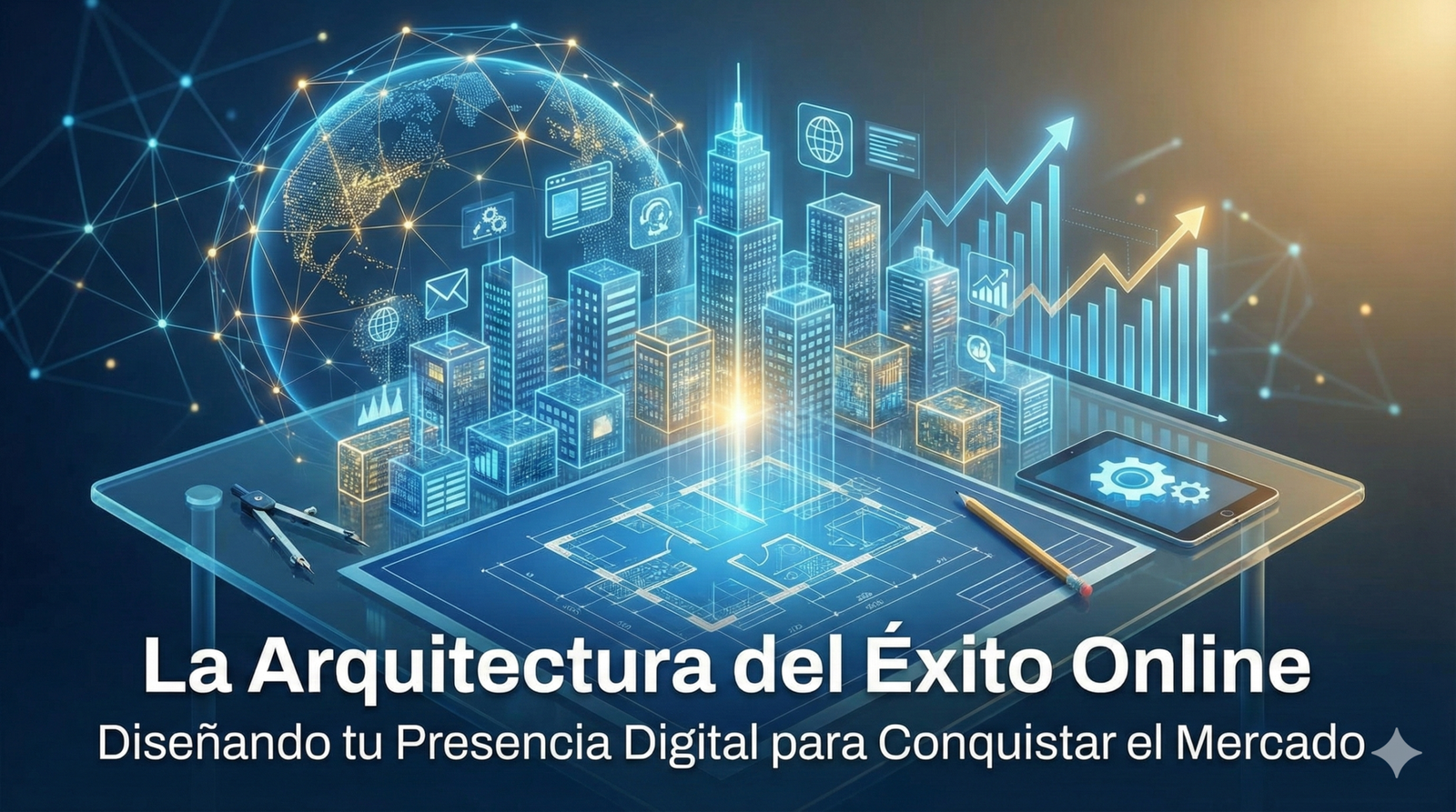 La Arquitectura del Éxito Online: Diseñando tu Presencia Digital para Conquistar el Mercado