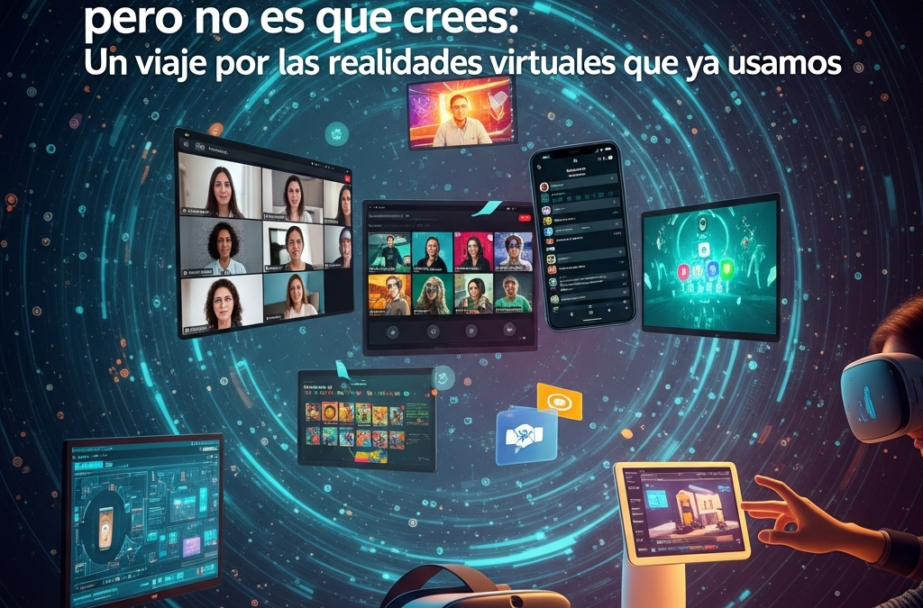 ​”El Metaverso existe, pero no es lo que crees: Un viaje por las realidades virtuales que ya usamos”