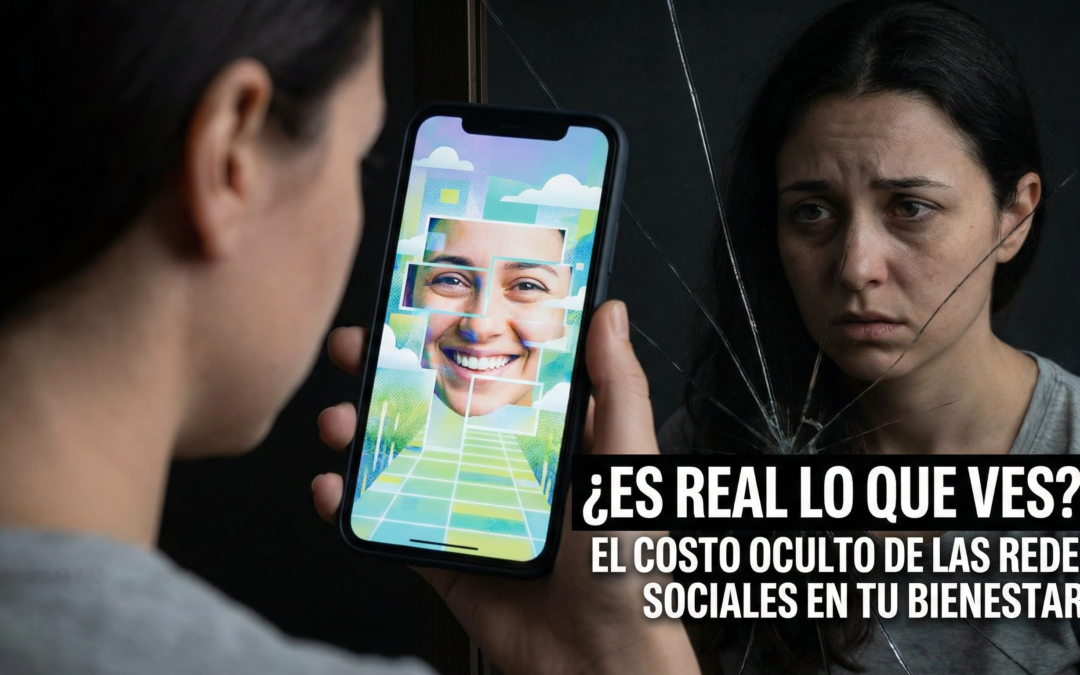 ¿Es real lo que ves? El costo oculto de las redes sociales en tu bienestar.