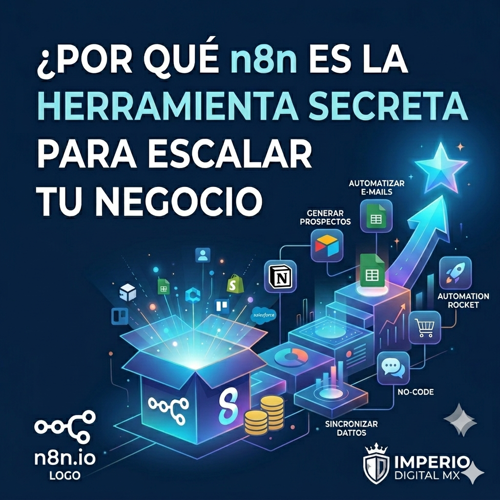 ¿Por Qué n8n es la Herramienta Secreta para Escalar tu Negocio No-Code?