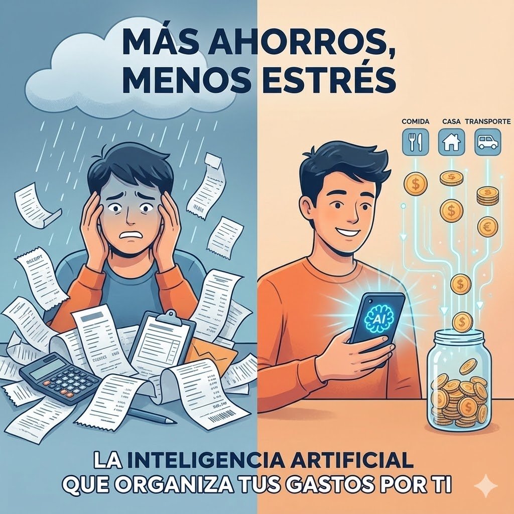 Más ahorros, menos estrés: La Inteligencia Artificial que organiza tus gastos por ti