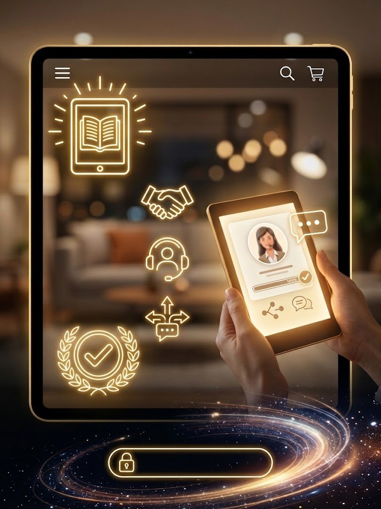 Compra de ebooks digitales con información clara y acceso seguro