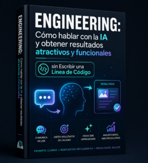 Engineering: Cómo hablar con la IA y obtener resultados atractivos y funcionales sin Escribir una Línea de Código
