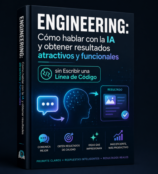 Engineering: Cómo hablar con la IA y obtener resultados atractivos y funcionales sin Escribir una Línea de Código